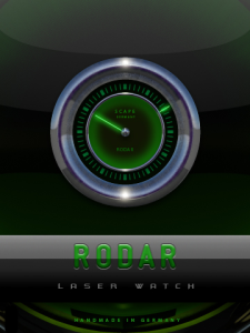 RODAR Laser Desktop Watch