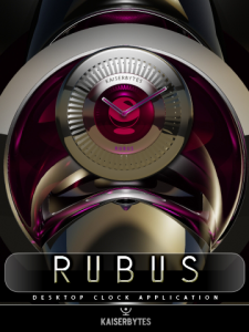 RUBUS desktop Clock