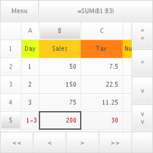 EFRAC Spreadsheet