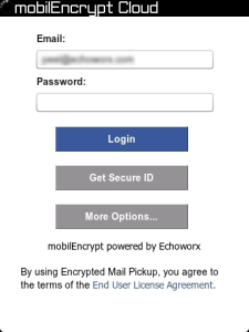 mobilEncrypt Cloud