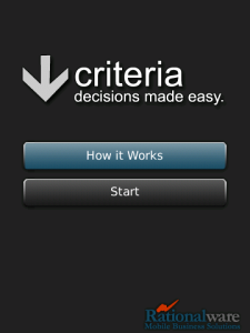 Criteria Decision Maker