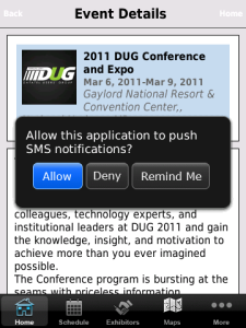 DUG 2011