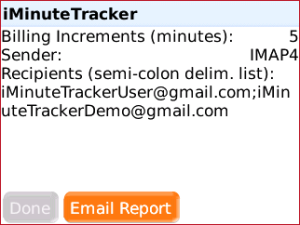 iMinuteTracker