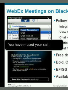 WebEx Meeting Center