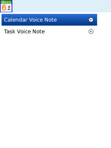 iVoiceNote - use voice note with calendar task and memo