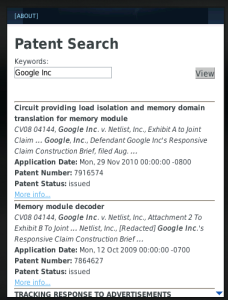 Patent Search