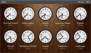 World Clock -- Get Multiple Timezone World Clocks