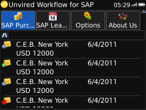 Unvired Workflow for SAP