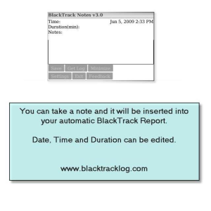 BlackTrack Lite Activity Management