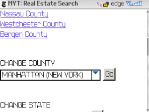 NYT Real Estate Search