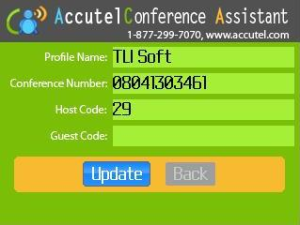 Accutel Conference Assistant