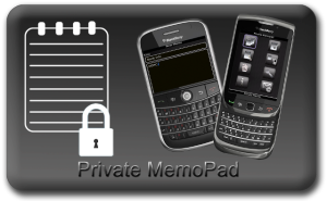 Private Memo pad -- Password protected Memos