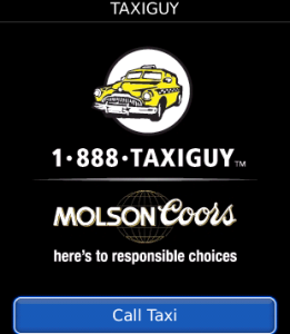 1-888-TAXIGUY™ Dialer