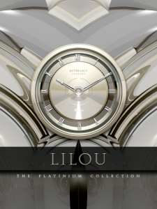 Lilou Designer Desktop Clock