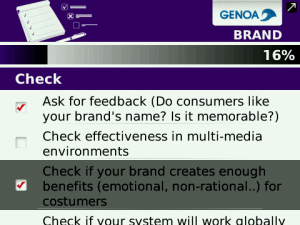 Brand Checklist