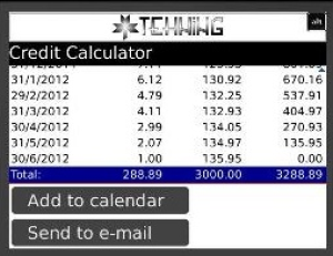 CreditCalculator