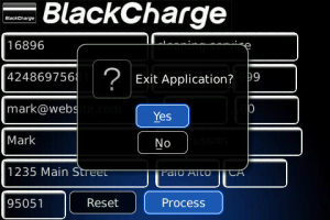 BlackCharge Mobile Credit Card Terminal