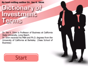 Dictionary of Investment Terms