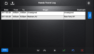 Handy Travel Log