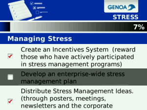 Stress Checklist