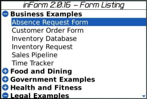 inForm - Wireless Forms Made Simple