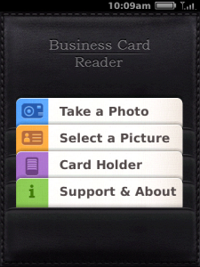 Business Card Reader