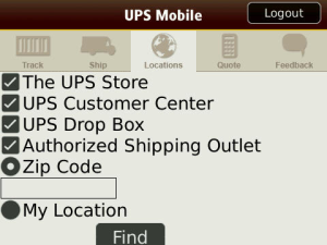 UPS Mobile