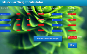 Molecular Weight Calculator