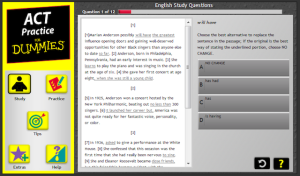 ACT Practice For Dummies