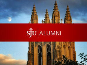 SJU Alumni Crib Sheet