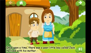 Jack And The Beanstalk for BlackBerry PlayBook Kids Story Book