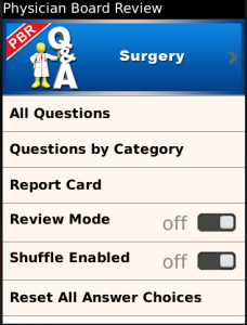 Surgery: PhysicianBoardReview Q and A