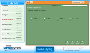 meStudying: Algebra 1