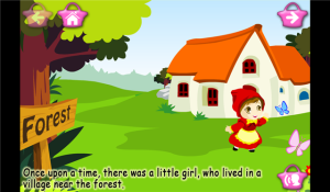 Little Red Riding Hood for BlackBerry PlayBook Kids Story Book