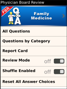 Family Medicine: PhysicianBoardReview Q and A