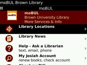 moBUL Brown Library