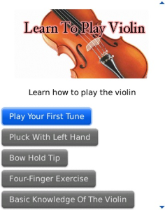 Learn To Play Violin