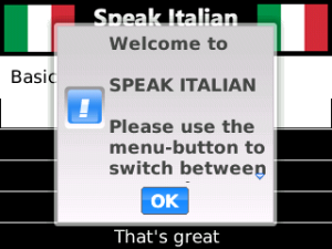 Speak Italian