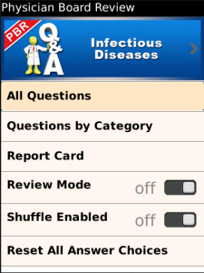 Infectious Diseases 1 PhysicianBoardReview Q and A