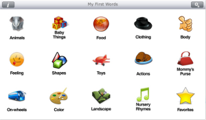 My First Words Baby Picture Dictionary for Kids and Toddlers on BlackBerry PlayBook