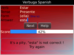 Verbuga Spanish Verb Trainer