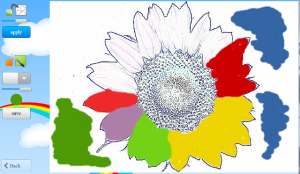 Mini coloring page maker