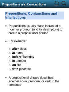 Grammar Reference