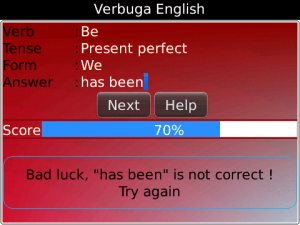 Verbuga English Verb Trainer