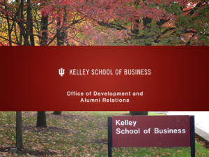 Kelley School Crib Sheet for Alumni
