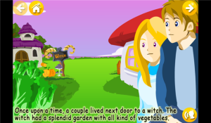 Rapunzel for BlackBerrry PlayBook Kids Story Book