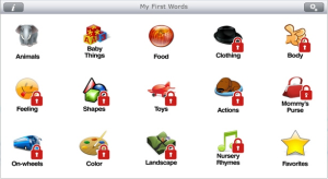 My First Words-Lite Baby Picture Dictionary for Kids and Toddlers on Blackberry Playbook