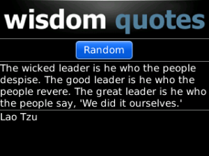 Wisdom Quotes