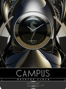 CAMPUS desktop Clock