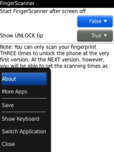 Finger Scanner